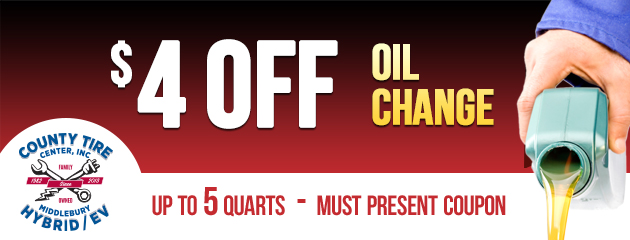 $4 OFF Oil Change